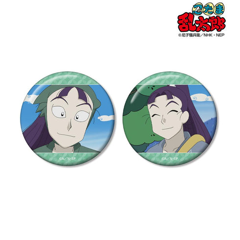 『忍たま乱太郎』立花仙蔵 場面写缶バッジ2個セット